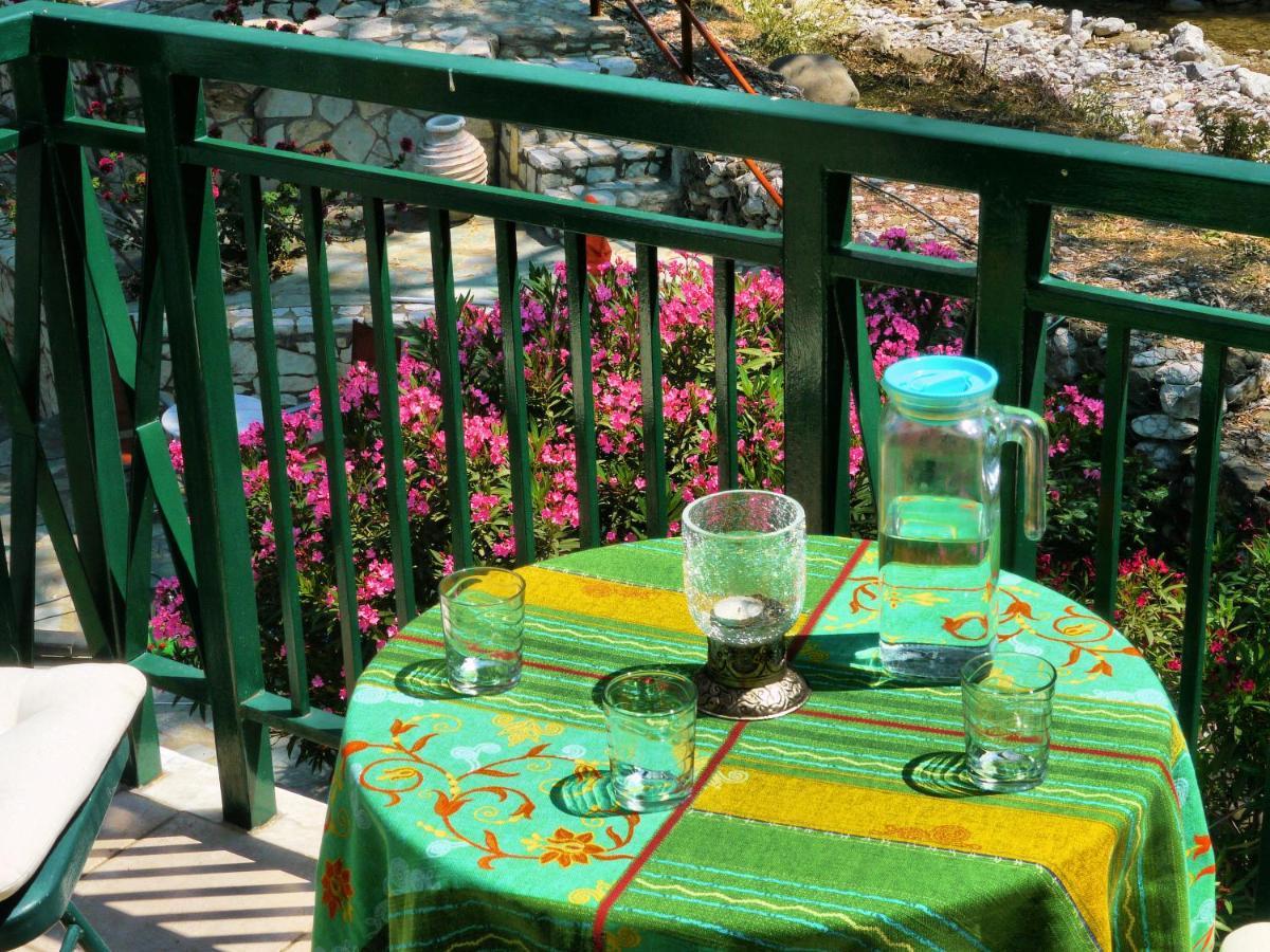 Willa Steinturm Mit Dach-Terrasse Zwischen Fluss, Meer Und Gebirge- Spiti Pirgos Paralia Sergoulas Zewnętrze zdjęcie